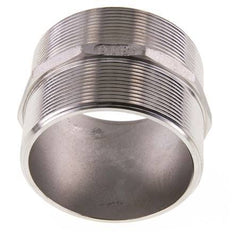 Double Nipple G3'' Stainless Steel Flat Seal 16bar (224.8psi) 92mm Hex