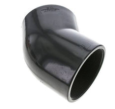 Racor acodado 45deg Rp4'' Hembra PVC-U 16bar (224.8psi) EN 1452-3