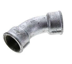 45deg Angled Fitting Rp1 1/4'' Female Cast Iron 25bar (351.25psi)