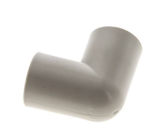Racor acodado de 90 grados G3/8'' hembra Polipropileno (pp) 10bar (140,5psi) FDA