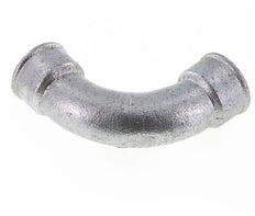90deg Angled Fitting Rp1 1/2'' Female Long Cast Iron 25bar (351.25psi)