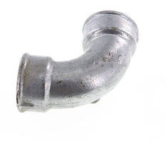 90deg Angled Fitting Rp2'' Female Short Cast Iron 25bar (351.25psi)