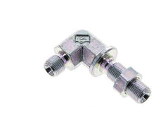 Racor acodado 90deg Pasamuros G1/8'' Acero alta presión Cono 60° 350bar (4917.5psi) Hidráulico