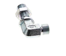 Racor acodado 90deg Pasamuros G3/8'' Acero alta presión 60° Cono 325bar (4566.25psi) Hidráulico