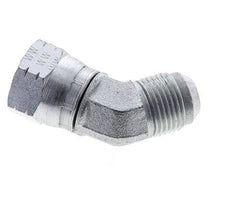 Racor acodado 45deg JIC UNF 7/8''-14 Macho x Hembra Acero 210bar (2950.5psi)