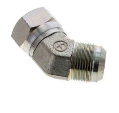 Racor acodado JIC 45deg UN 1-5/16''-12 Macho x Hembra Acero 170bar (2388.5psi)