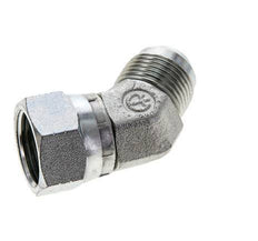 Racor acodado JIC 45deg UN 1-1/16''-12 Macho x Hembra Acero 210bar (2950.5psi)