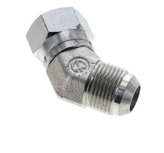 Racor acodado JIC 45deg UN 1-1/16''-12 Macho x Hembra Acero 210bar (2950.5psi)