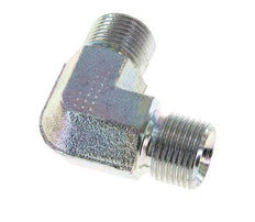 Racor acodado 90deg G3/8'' Acero alta presión 60° Cono 325bar (4566.25psi) Hidráulico