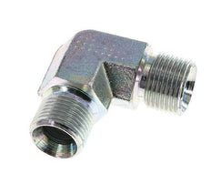 Racor acodado 90deg G3/8'' Acero alta presión 60° Cono 325bar (4566.25psi) Hidráulico