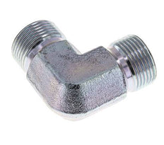 90deg Angled Fitting G3/4'' High Pressure Steel 60° Cone 325bar (4566.25psi) Hydraulic