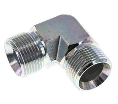90deg Angled Fitting G1'' High Pressure Steel 60° Cone 225bar (3161.25psi) Hydraulic