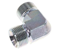 Racor acodado 90deg G1'' Acero alta presión 60° Cono 225bar (3161.25psi) Hidráulico