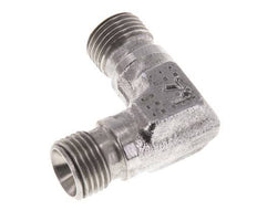 Racor acodado 90deg G1/8'' Acero inoxidable de alta presión Cono 60° 400bar (5620.0psi) Hidráulico