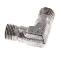 Racor acodado 90deg G1/8'' Acero inoxidable de alta presión Cono 60° 400bar (5620.0psi) Hidráulico