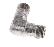 Racor acodado 90deg G1/8'' Acero inoxidable de alta presión Cono 60° 400bar (5620.0psi) Hidráulico