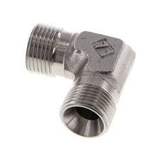Racor acodado 90deg G3/8'' Acero inoxidable alta presión 60° Cono 325bar (4566.25psi) Hidráulico