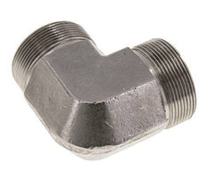 Racor acodado 90deg G2'' Acero inoxidable de alta presión Cono 60° 175bar (2458.75psi) Hidráulico