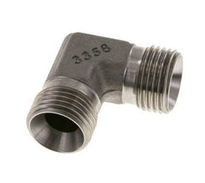90deg Angled Fitting G1/2'' High Pressure Stainless Steel 60° Cone 350bar (4917.5psi) Hydraulic