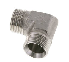 90deg Angled Fitting G1'' High Pressure Stainless Steel 60° Cone 225bar (3161.25psi) Hydraulic