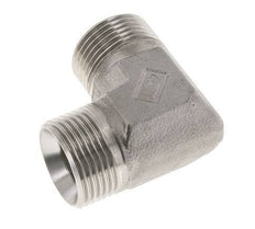 90deg Angled Fitting G1'' High Pressure Stainless Steel 60° Cone 225bar (3161.25psi) Hydraulic