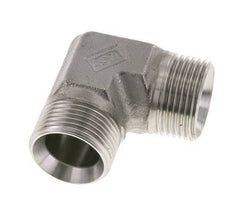 90deg Angled Fitting G1'' High Pressure Stainless Steel 60° Cone 225bar (3161.25psi) Hydraulic
