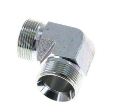 Racor acodado 90deg G1 1/4'' Acero alta presión 60° Cono 190bar (2669.5psi) Hidráulico