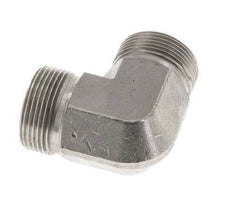 90deg Angled Fitting G1 1/4'' High Pressure Stainless Steel 60° Cone 190bar (2669.5psi) Hydraulic