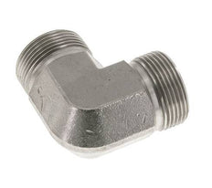 90deg Angled Fitting G1 1/4'' High Pressure Stainless Steel 60° Cone 190bar (2669.5psi) Hydraulic