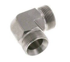 90deg Angled Fitting G1 1/4'' High Pressure Stainless Steel 60° Cone 190bar (2669.5psi) Hydraulic