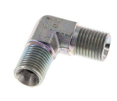 Racor acodado 90deg G1/4'' Acero alta presión 60° Cono 350bar (4917.5psi) Hidráulico