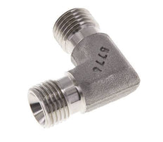 Racor acodado 90deg G1/4'' Acero inoxidable alta presión 60° Cono 350bar (4917.5psi) Hidráulico