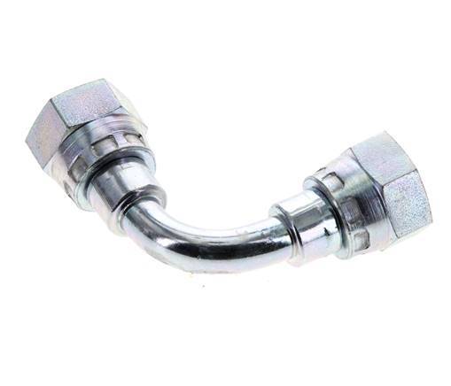 90deg Angled Fitting G1/4'' Female High Pressure Steel 60° Cone 575bar (8078.75psi) Hydraulic