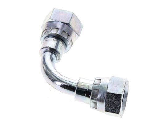90deg Angled Fitting G1/4'' Female High Pressure Steel 60° Cone 575bar (8078.75psi) Hydraulic