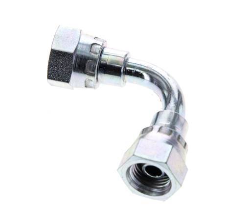 90deg Angled Fitting G1/4'' Female High Pressure Steel 60° Cone 575bar (8078.75psi) Hydraulic