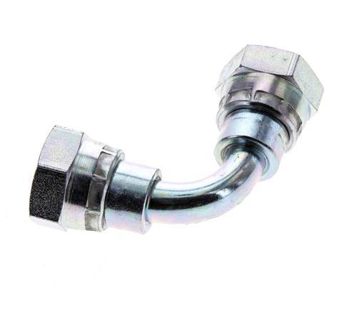 Racor Acodado 90deg G3/8'' Hembra Acero Alta Presión 60° Cono 425bar (5971.25psi) Hidráulico