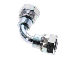 Racor Acodado 90deg G3/8'' Hembra Acero Alta Presión 60° Cono 425bar (5971.25psi) Hidráulico