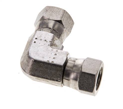 90deg Angled Fitting G1/8'' Female High Pressure Stainless Steel 60° Cone 575bar (8078.75psi) Hydraulic