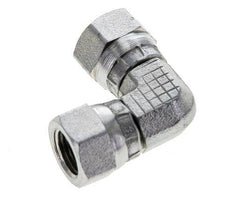 Racor acodado 90deg G1/8'' Hembra Acero alta presión 60° Cono 575bar (8078.75psi) Hidráulico