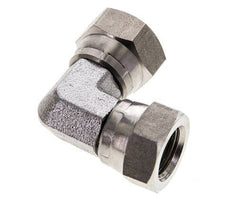 90deg Angled Fitting G1/4'' Female High Pressure Stainless Steel 60° Cone 575bar (8078.75psi) Hydraulic