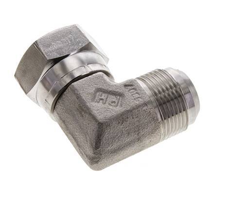 90deg JIC Angled Fitting UN 1-5/16''-12 Male x Female Stainless Steel 170bar (2388.5psi)