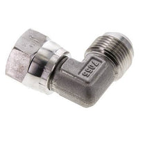 90deg JIC Angled Fitting UN 1-1/16''-12 Male x Female Stainless Steel 210bar (2950.5psi)
