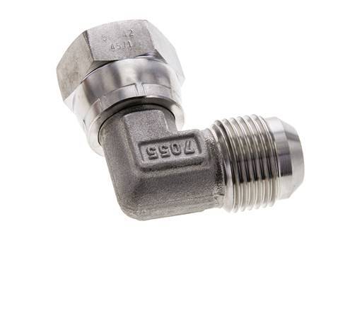Racor acodado JIC 90deg UN 1-1/16''-12 Macho x Hembra Acero inoxidable 210bar (2950.5psi)