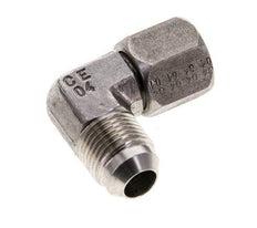 90deg JIC Angled Fitting UNF 3/4''-16 Male x Female Stainless Steel 275bar (3863.75psi)