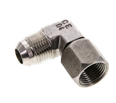 Racor acodado 90deg JIC UNF 3/4''-16 Macho x Hembra Acero inoxidable 275bar (3863.75psi)