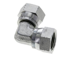 90deg JIC Angled Fitting UNF 7/8''-14 Steel 210bar (2950.5psi)