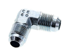 90deg JIC Angled Fitting UNF 9/16''-18 Male Steel 350bar (4917.5psi)