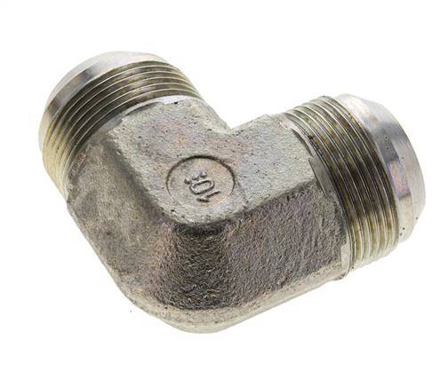 Racor acodado JIC 90 grados UN 1-5/8''-12 macho Acero 240bar (3372.0psi)