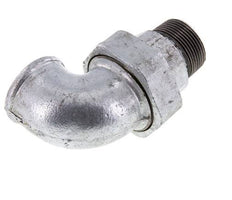90deg Angled Connector 1 1/4'' Male R x Female Rp Cast Iron Conical Seal 25bar (351.25psi)