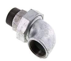 Racor de unión acodado 90deg 1 1/2'' Macho R x Hembra Rp Hierro Fundido Junta Plana Centellen 25bar (351.25psi)